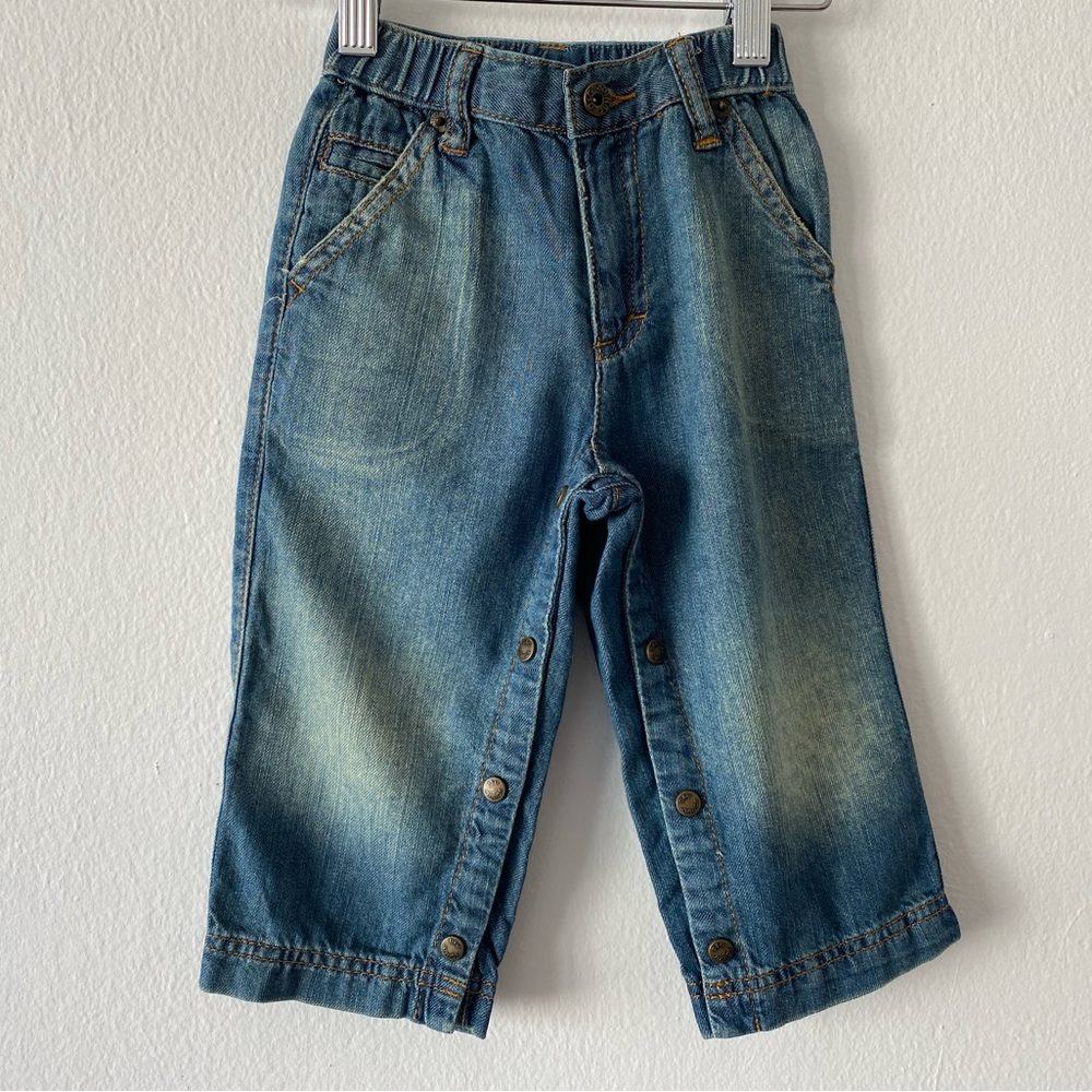 DOLCE & GABBANA D&G JEANS PAINTS, SIZE 9-12-M
